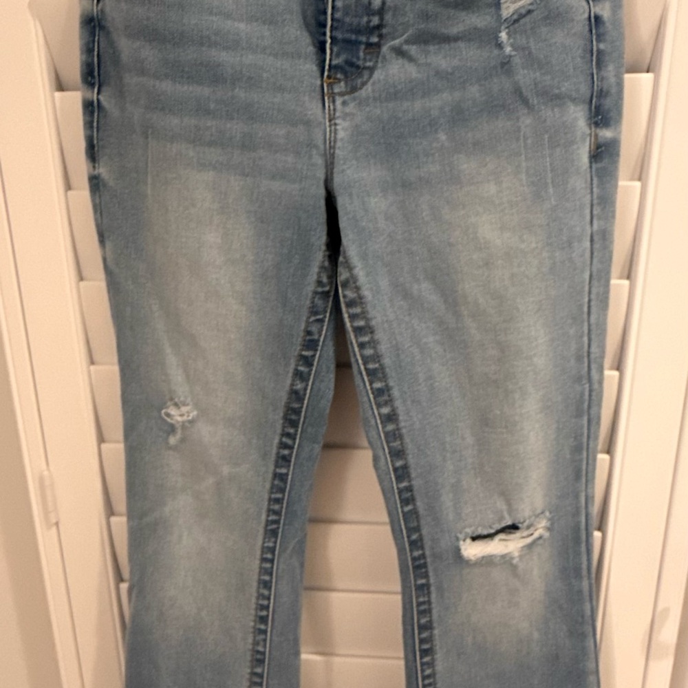 7 For All Mankind Light Blue Boot Cut Jeans
